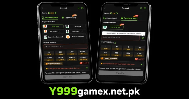 Y999 deposit guide